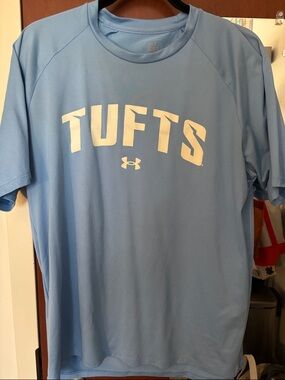 Under Armour Light Blue TUFTS Performance Shirt